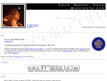 Tablet Screenshot of daveola.com